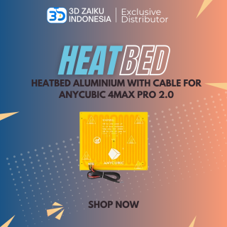 Original Anycubic 4MAX Pro Heatbed with Cable Replacement